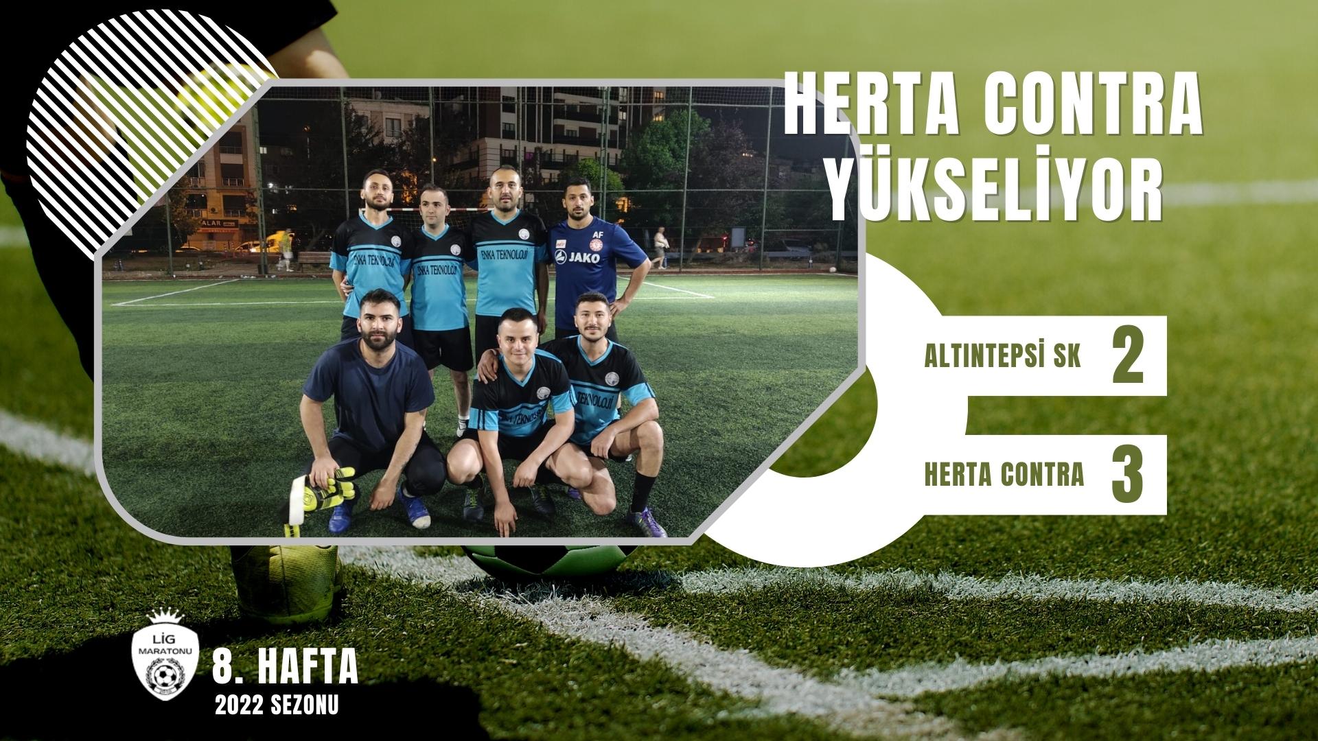 HERTA 'CONTRA ATAKLARLA' RAKBN YIKTI !